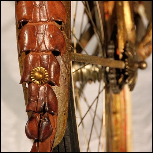 Vélo Original Twin 1920 Modèle Elgin avec cornes PC-Safari