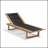 Chaise Longue 48 - Siena Black - Bain de soleil - Pacific Compagnie.