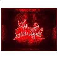 Wall Decoration Mirror with Led Lights 119-Life is Beautiful