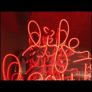 Wall Decoration Mirror with Led Lights 119-Life is Beautiful