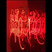 Wall Decoration Mirror with Led Lights 119-Life is Beautiful