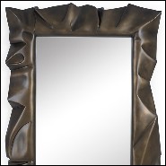 Miroir en acajou massif 119-Armor Bronzage