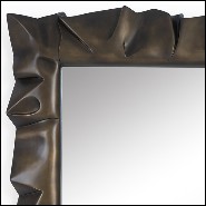 Miroir en acajou massif 119-Armor Bronzage