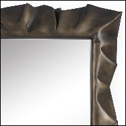 Miroir en acajou massif 119-Armor Bronzage