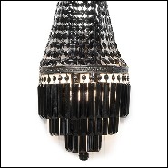 Wall Lamp with Bronze Structure in Black Finish 162-Black Palace