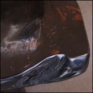 Banc avec dossier en ébène massif PC-Ebony Thick 1