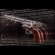 Wall decoration mirror with Led Lights PC-Revolver Double Infiny