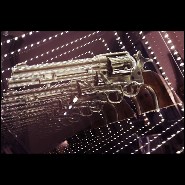 Wall decoration mirror with Led Lights PC-Revolver Double Infiny