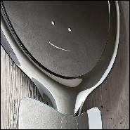 Mirror with Fused Glass Frame 146-Sweetest