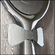 Miroir avec cadre en verre cintré 146-Sweetest