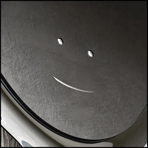 Miroir avec cadre en verre cintré 146-Sweetest