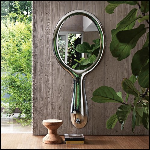 Miroir avec cadre en verre cintré 146-Sweetest