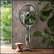 Miroir avec cadre en verre cintré 146-Sweetest