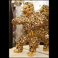 Sculpture en bronze massif Orlinski PC- Gorilla Kong