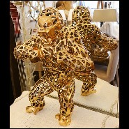 Sculpture en bronze massif Orlinski PC- Gorilla Kong