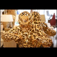 Sculpture en bronze massif Orlinski PC- Gorilla Kong