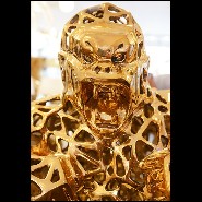 Sculpture en bronze massif Orlinski PC- Gorilla Kong