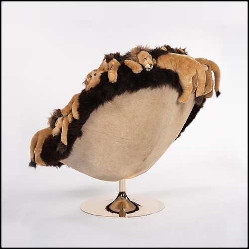 Fauteuil pivotant en édition limitée PC-Jungle King