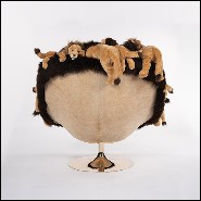 Armchair Swivel in Limited Edition PC-Jungle King