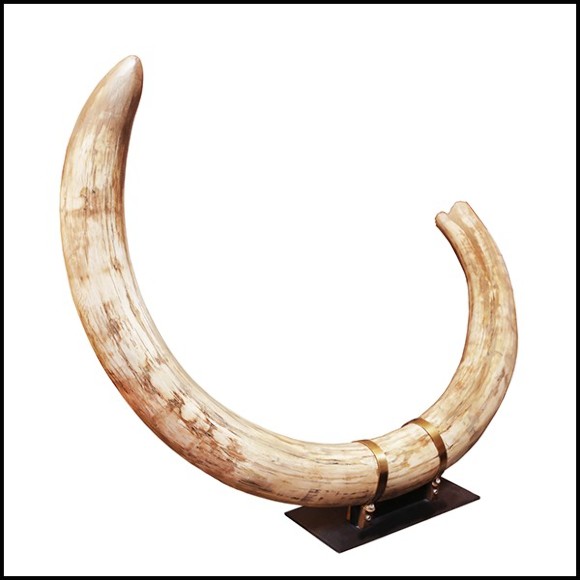 Tusk in pure ivory PC-Mammoth Pure Ivory Big