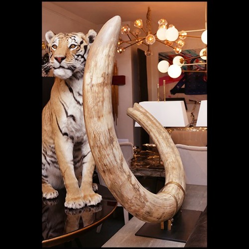 Tusk in pure ivory PC-Mammoth Pure Ivory Big