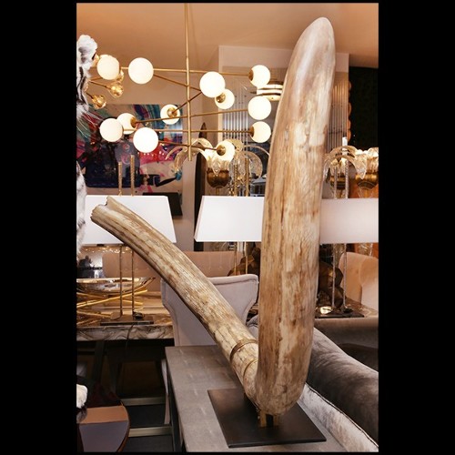 Tusk in pure ivory PC-Mammoth Pure Ivory Big