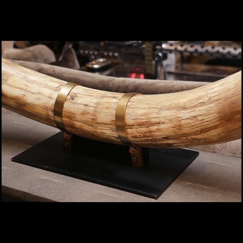 Tusk in pure ivory PC-Mammoth Pure Ivory Big