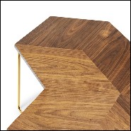 Table basse avec base en finition gold 162-Bumble Nest