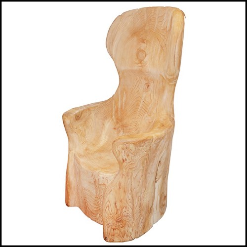 Trône en Cèdre naturel massif PC-Cedar B