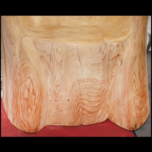 Throne in Solid Natural Cedar Wood PC-Cedar B