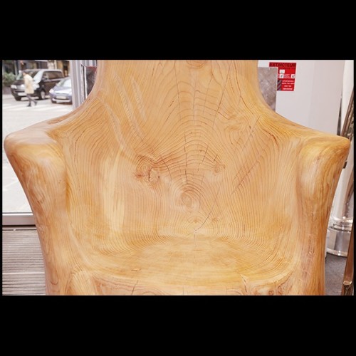 Trône en Cèdre naturel massif PC-Cedar B