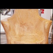 Trône en Cèdre naturel massif PC-Cedar B