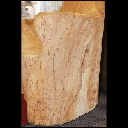 Trône en Cèdre naturel massif PC-Cedar B