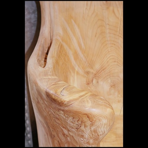 Trône en Cèdre naturel massif PC-Cedar B