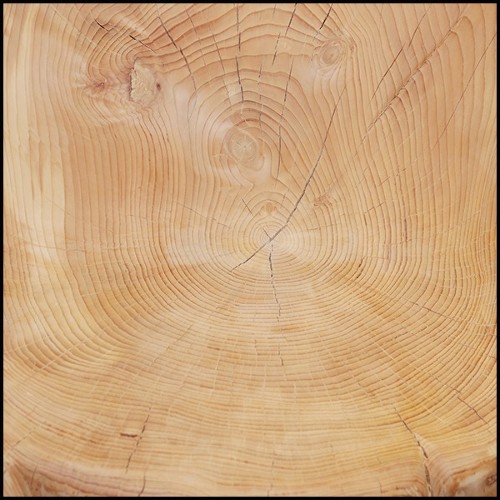 Trône en Cèdre naturel massif PC-Cedar B