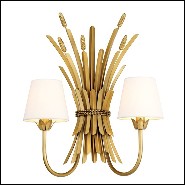 Wall Lamp in antique Gold finish 24-Bonheur