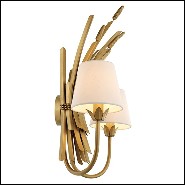 Wall Lamp in antique Gold finish 24-Bonheur