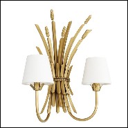 Wall Lamp in antique Gold finish 24-Bonheur