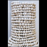 Vase fabriqué à la main avec structure en métal PC-Argile Balls Medium