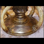 Side Table with Bronze Base PC-Girafle