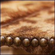 Side Table with Bronze Base PC-Girafle