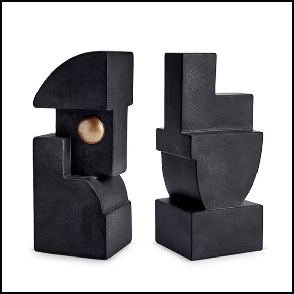 Bookend in earthenware PC-Pâcques Set of 2