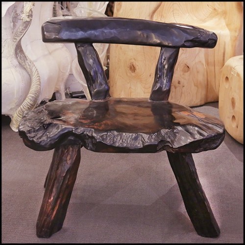 Banc avec dossier PC-Ebony Thick 2