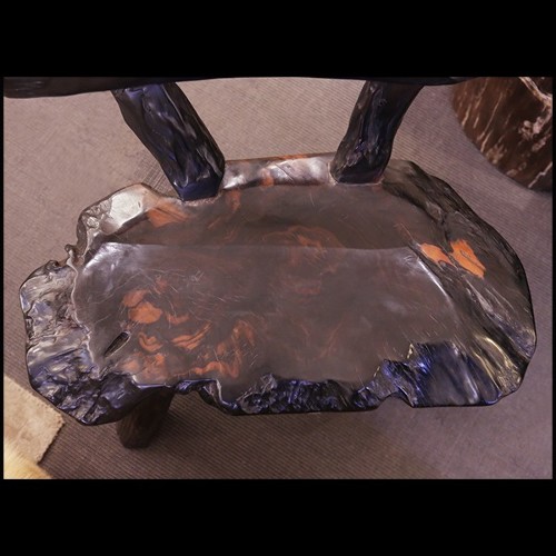 Banc avec dossier PC-Ebony Thick 2