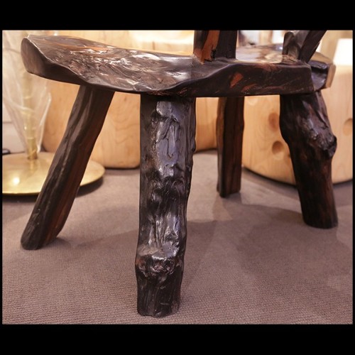 Banc avec dossier PC-Ebony Thick 2