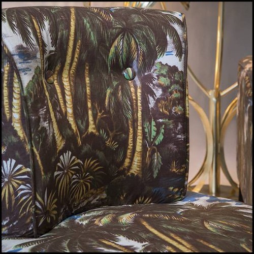 Chair with solid wood structure 162-Miami Style