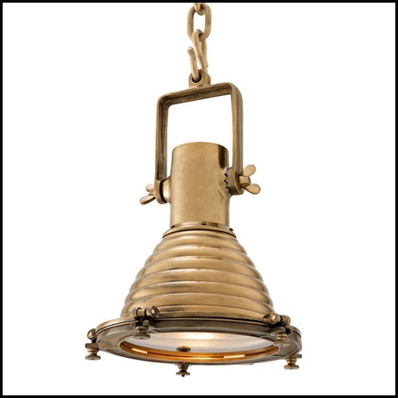 Suspension en laiton finition vintage ou nickel 24-La Marina