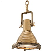 Suspension en laiton finition vintage ou nickel 24-La Marina