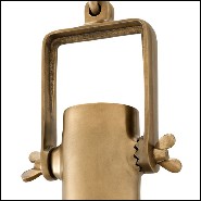 Suspension en laiton finition vintage ou nickel 24-La Marina