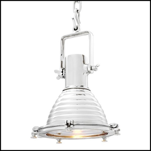 Suspension en laiton finition vintage ou nickel 24-La Marina